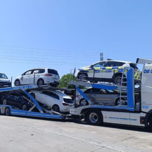 VOLVO AERO 332 CARGADO 7 COCHES